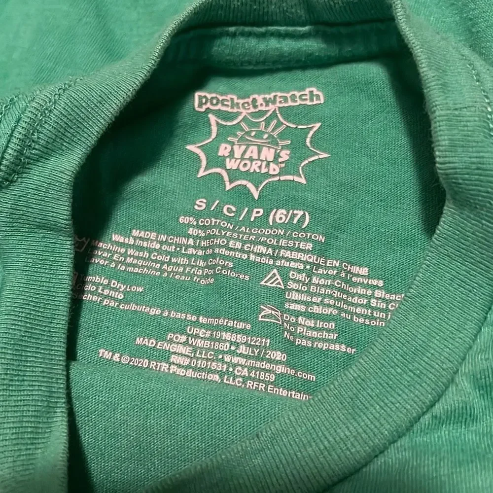 Ryan’s World Baseball Style, Long Sleeve Tee
